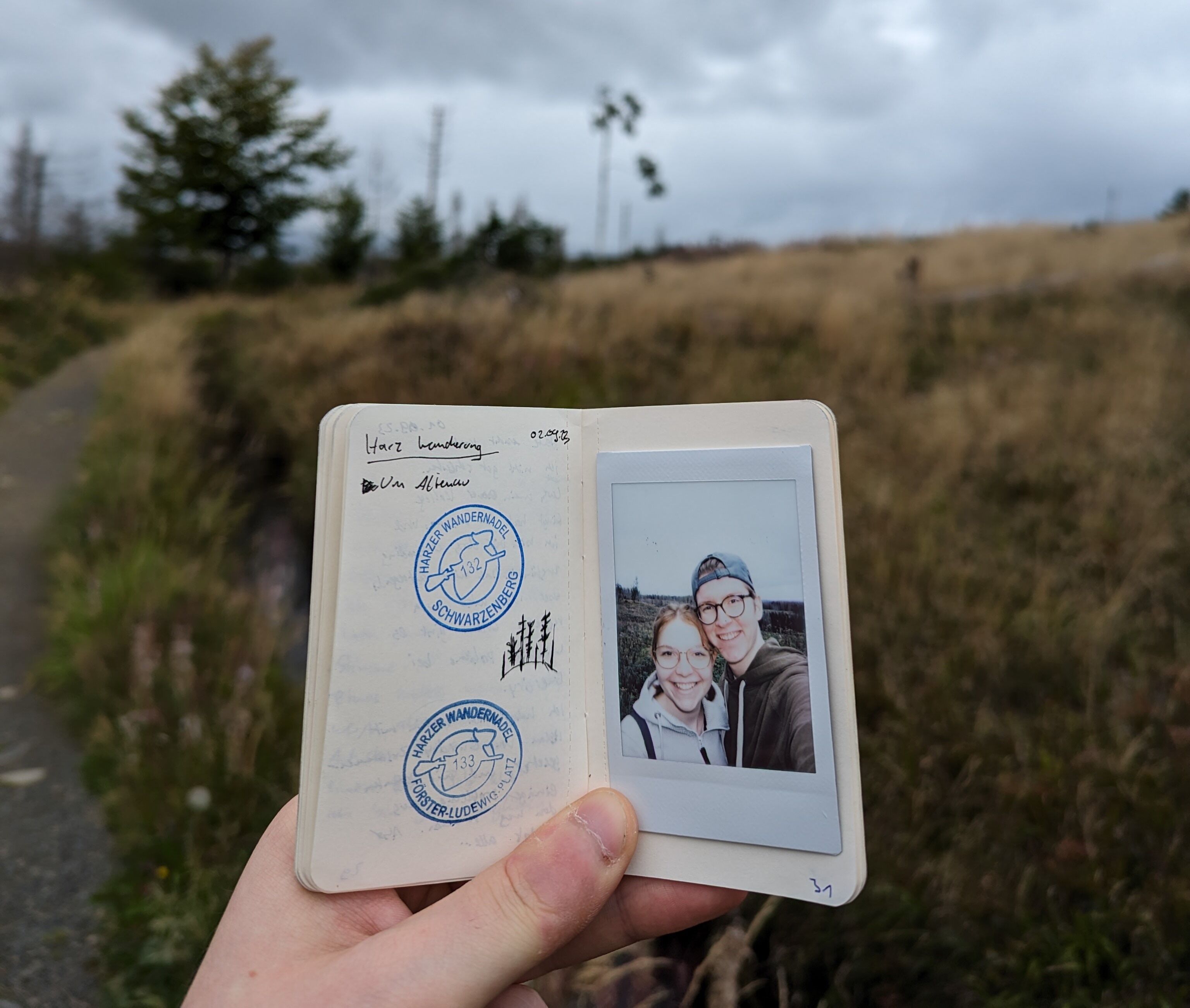 My Notebook on a recent hike